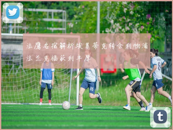 法鹰名宿解析埃基蒂克转会利物浦法兰克福获利丰厚